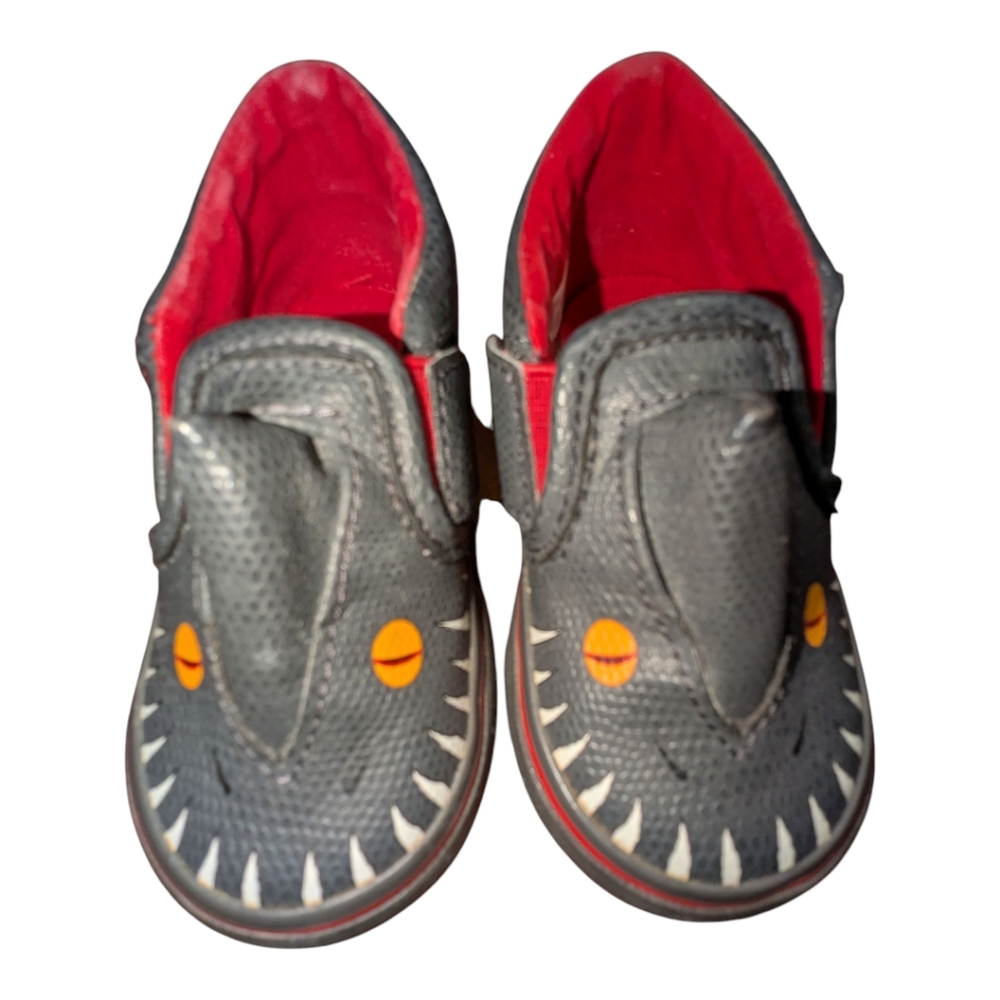 Vans Asher Vanosaur Slip On Sneakers Size 5.5